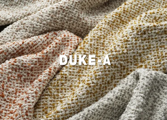 Textile Color Blended Boucle Curly Grainness Decoration Sofa Covering Fabric 